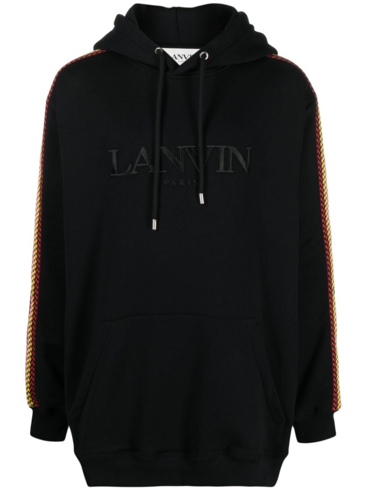 

Lanvin худи с отделкой Curb, черный