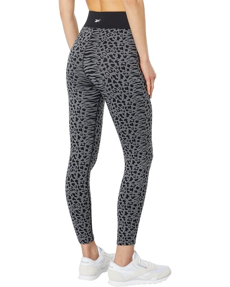 

Брюки Reebok Mod Safari Cotton Tights, цвет Night Black/Pure Grey