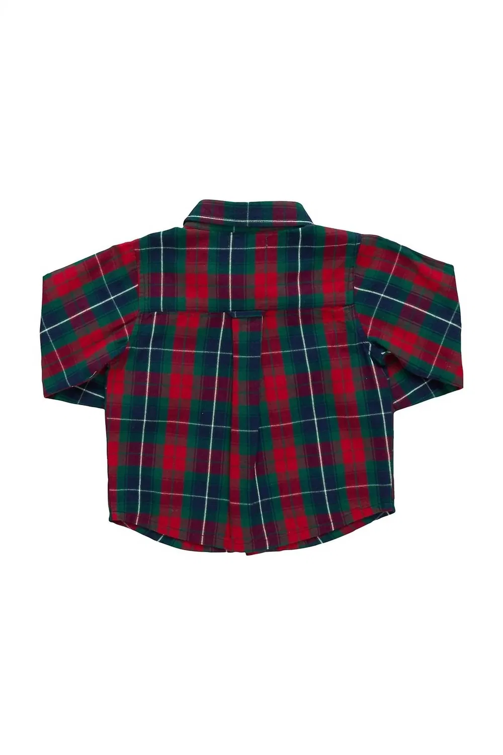 Pink Chicken Детская рубашка Jack Shirt в красную клетку — фото 2