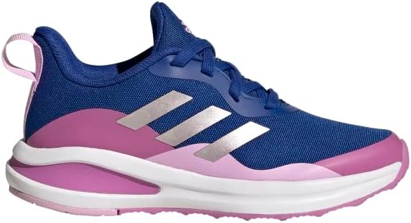 Кроссовки для детей adidas FortaRun с амортизацией Cloudfoam, фиолетовый/лиловый/синий — фото 2