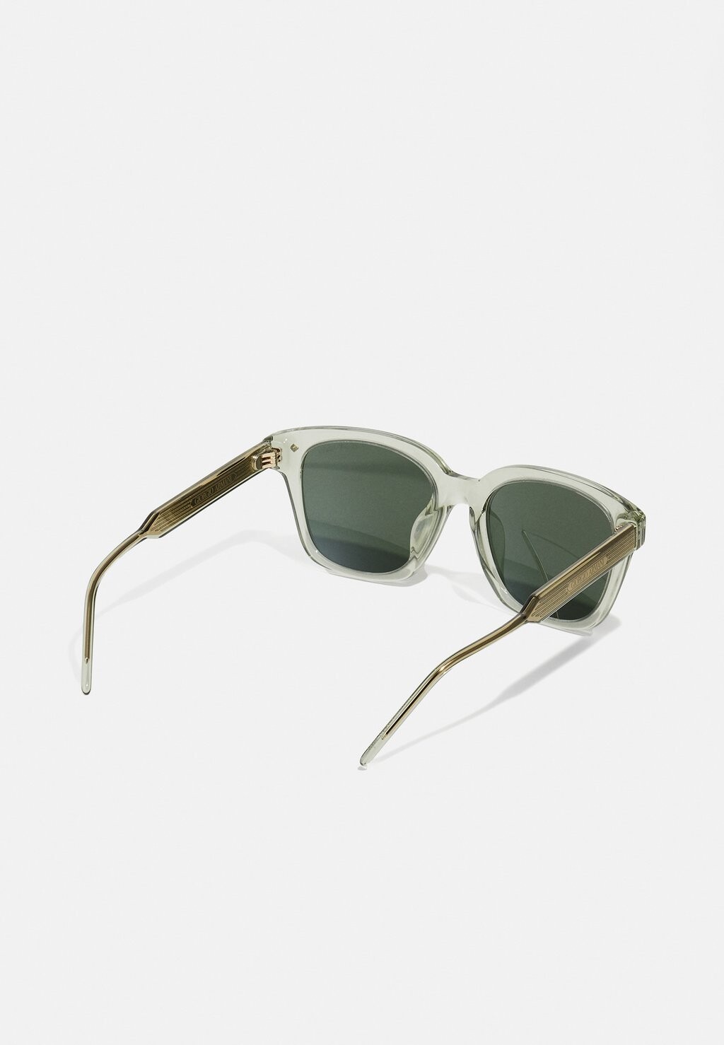 

Солнцезащитные очки Unisex Giorgio Armani, прозрачно-зеленые