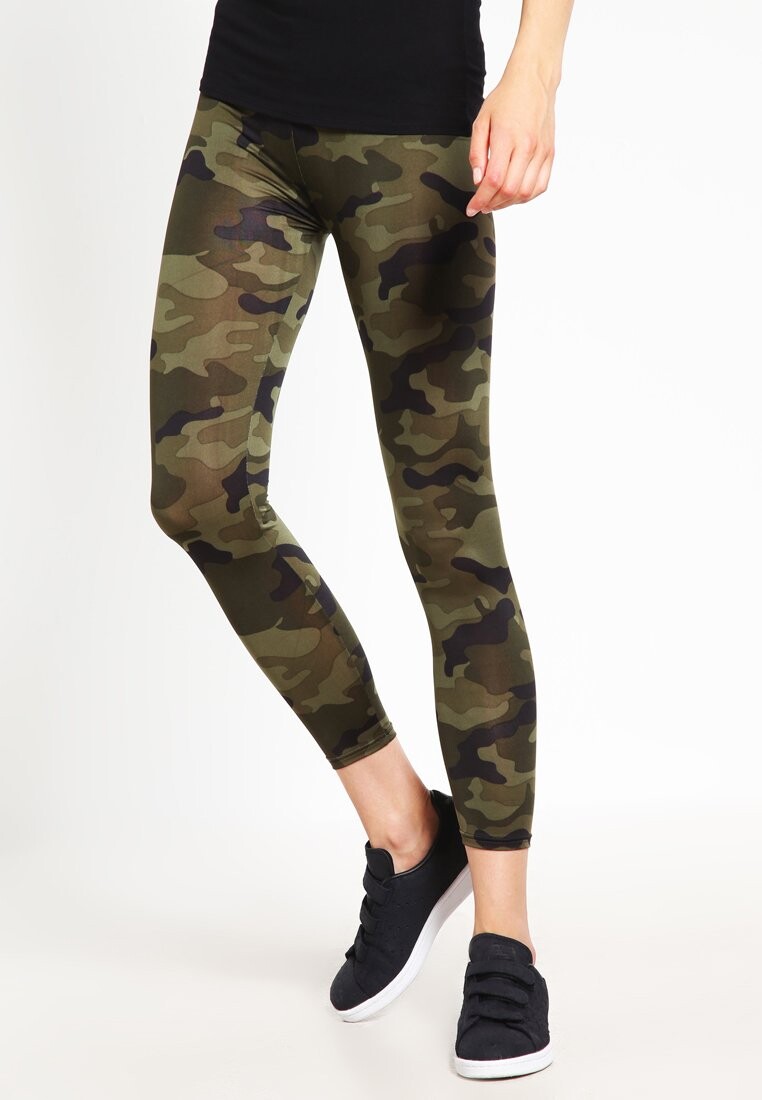 

Леггинсы Urban Classics Ladies Camo Leggings, зеленый