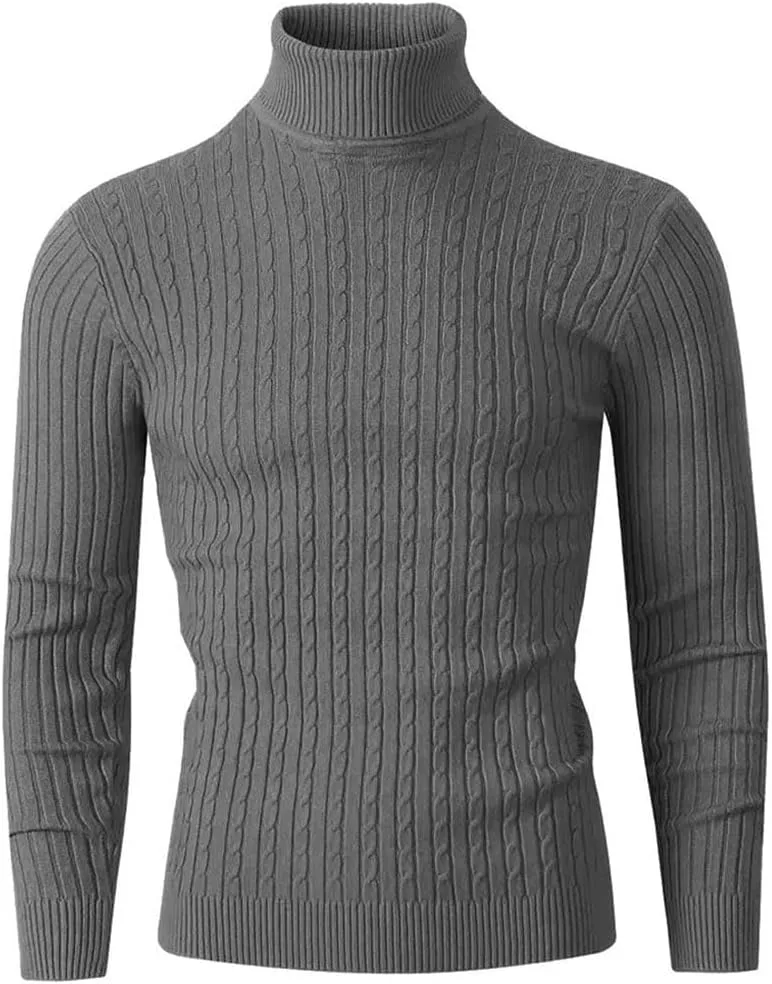 Мужской пуловер Casual Slim Fit — фото 3