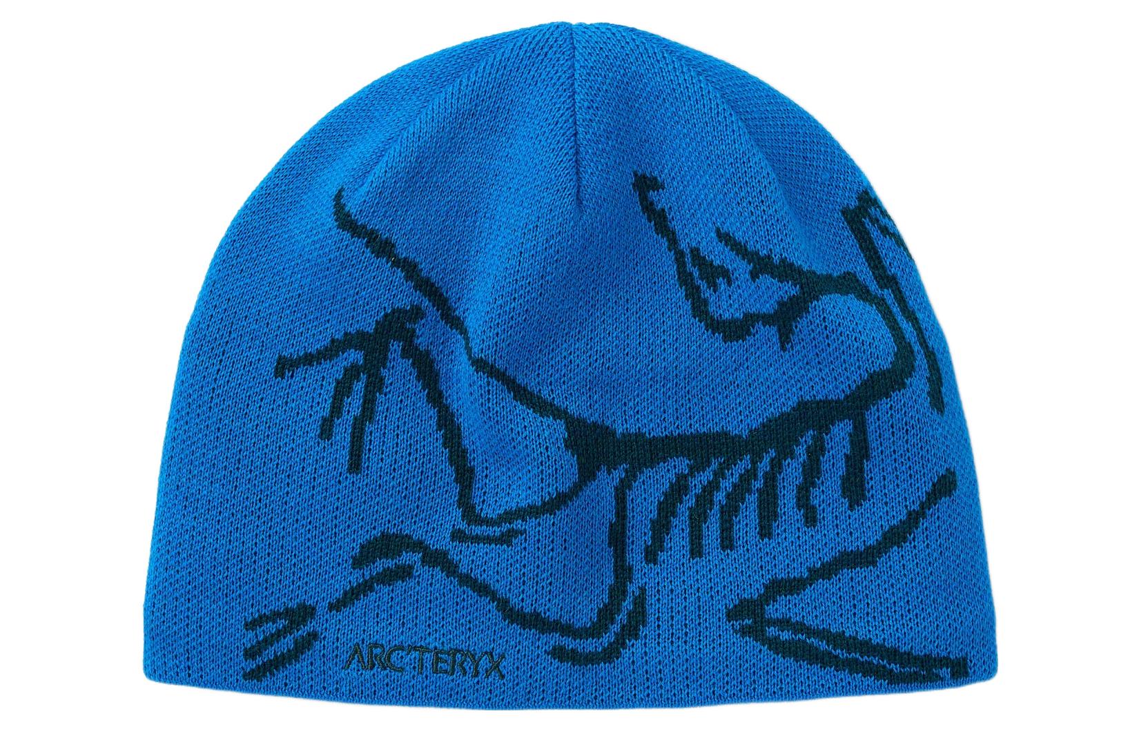 

Шапка Arcteryx с принтом, синий