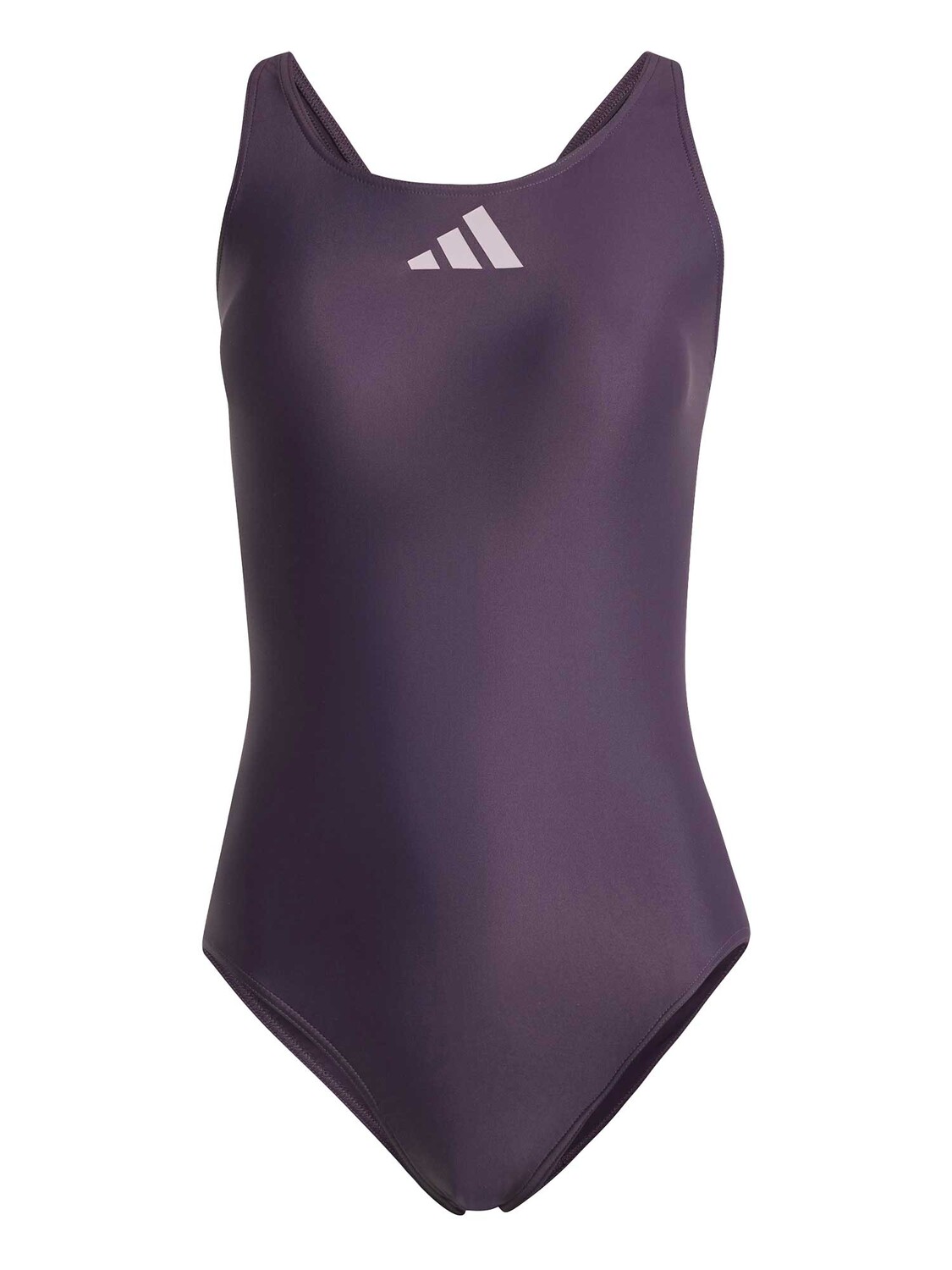 

Цельный купальник Adidas Performance 3 Bar Logo Swimsuit, фиолетовый