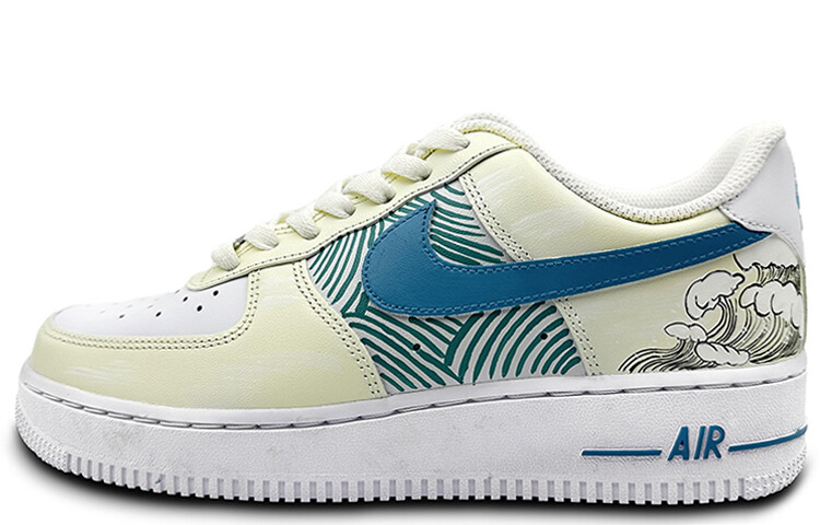 

Кроссовки Nike Air Force 1 Skateboarding Shoes Men Low-top White/Turquoise, белый