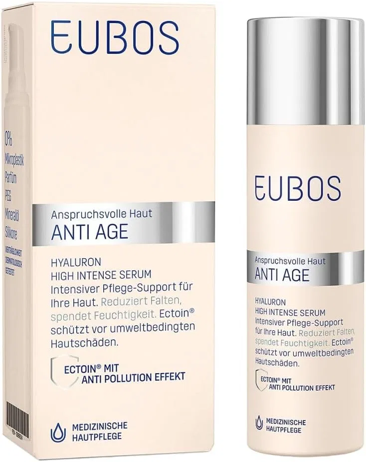 Сыворотка Eubos — Антивозрастная гиалуроновая High Intense Serum от, 30 мл