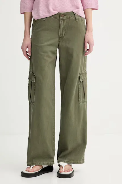 Штаны карго свободный крой SUPERLOW LOOSE карго ND Levi's, зеленый