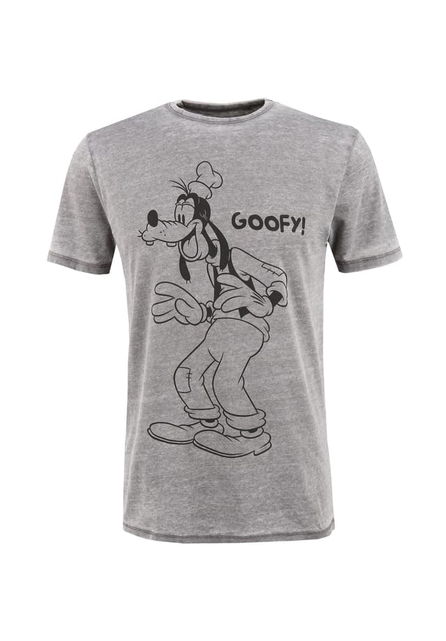 

Футболка Disney Goofy Vintage Pose в классическом дизайне Re:Covered, серый