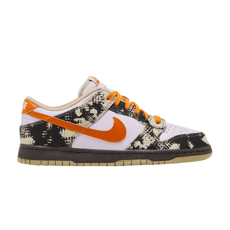 

Кроссовки Nike Dunk Low 'Digital Camo', белый