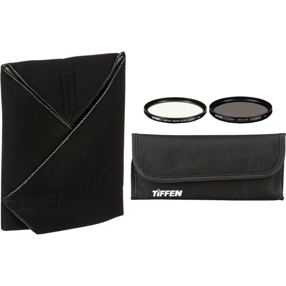 

Набор фильтров Tiffen 67mm Ultra Clear and Circular Polarizer Filter 67DUCP15WB