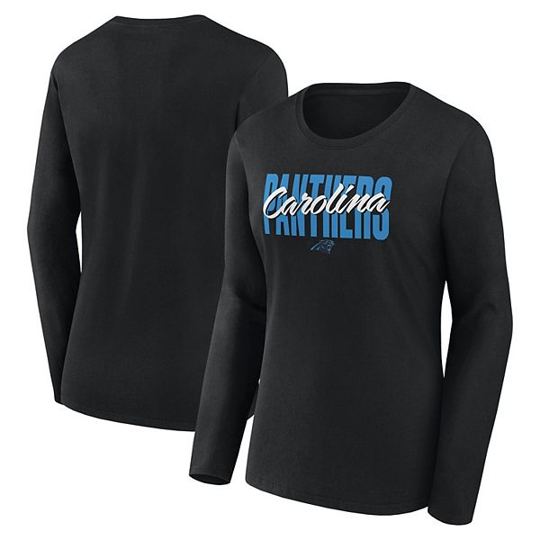 

Женская черная футболка с длинным рукавом Carolina Panthers Grip Unbranded, Черный, Женская черная футболка с длинным рукавом Carolina Panthers Grip Unbranded