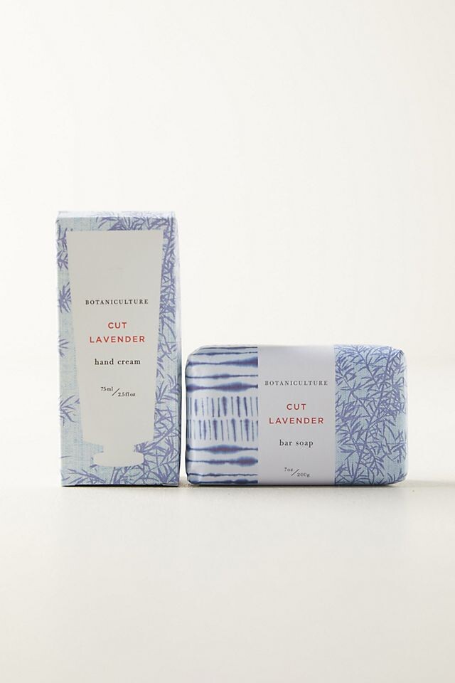 

Набор из крема и мыла для рук Terrain Botaniculture Cut Lavender, мультиколор