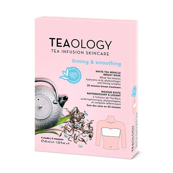 

Маска для груди Mascarilla Té Blanco Reafirmante Teaology, 60 ml