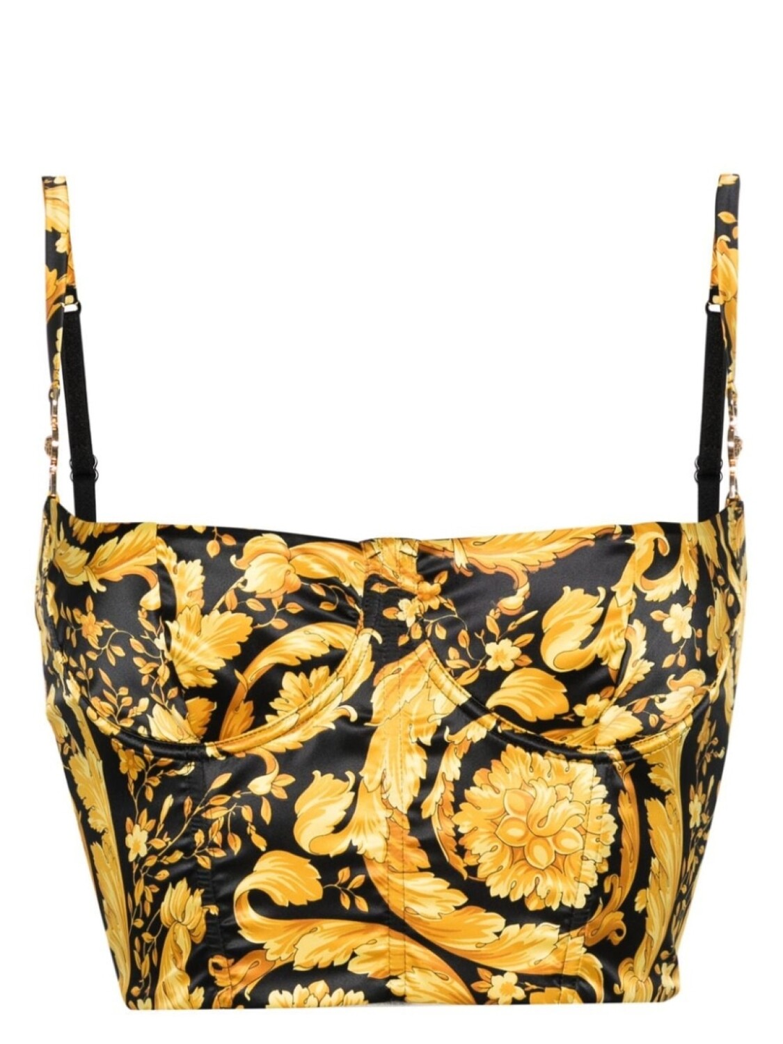 

Versace бюстгальтер-бралетт Barroco Medusa, черный
