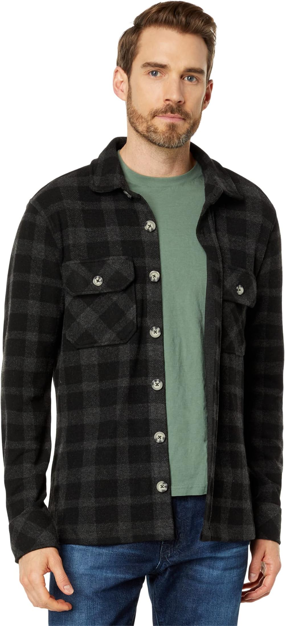 

Рубашка BENSON Vienna, цвет Black Grey Plaid