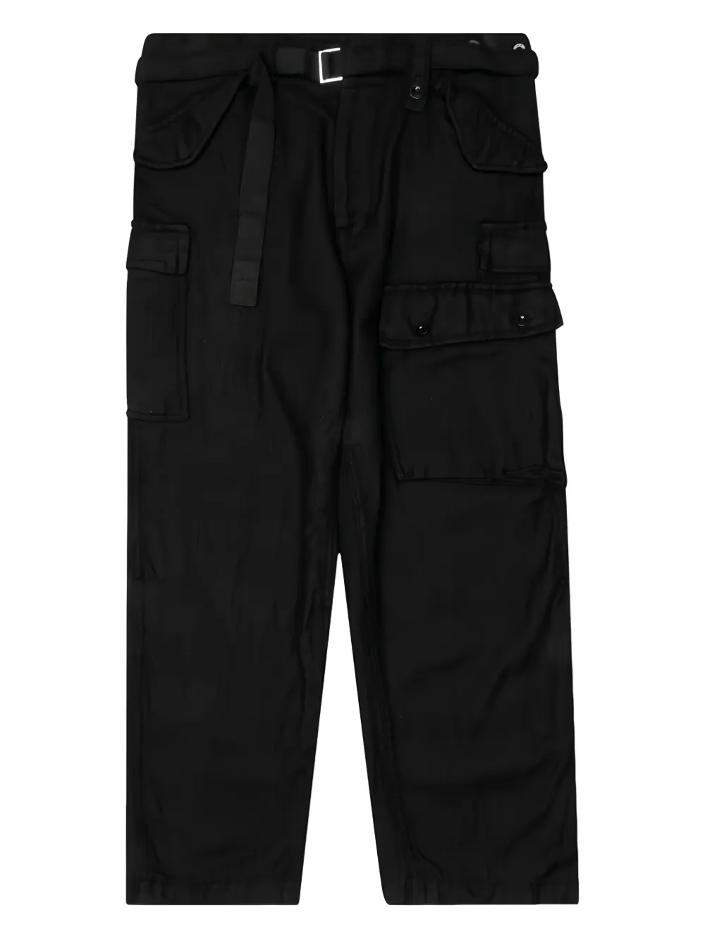 

Брюки-карго с поясом SACAI, черный