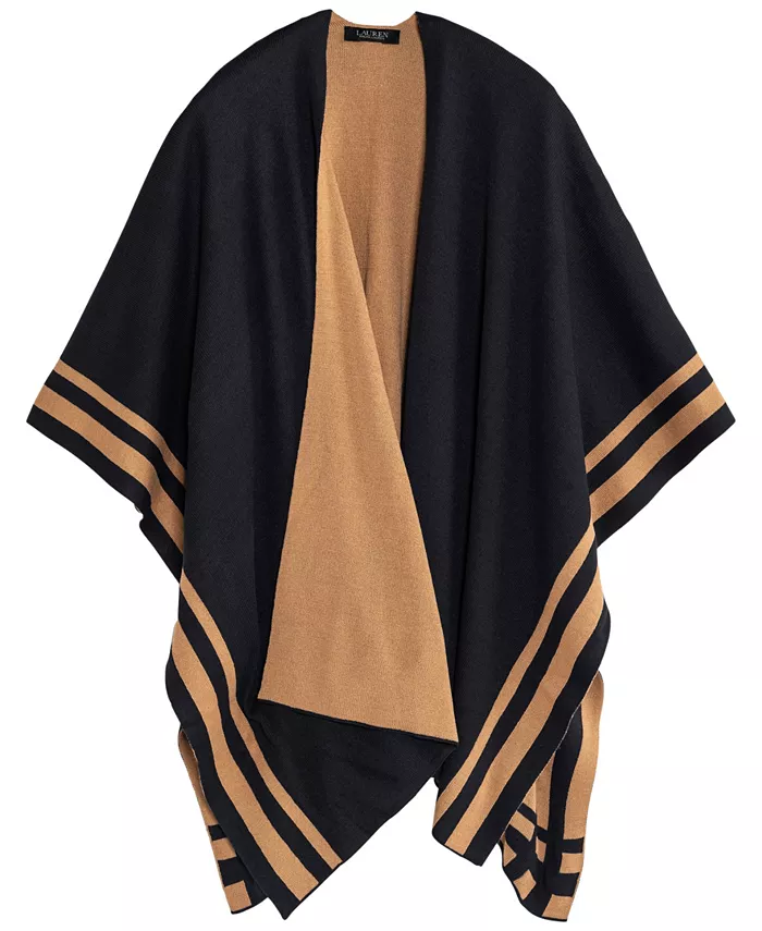 

Джемпер Jet Setter Wrap Lauren Ralph Lauren, черный
