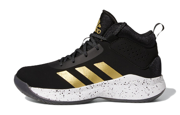 

Кроссовки для баскетбола Cross Em Up 5 Kids, средние, черные/золотые Adidas