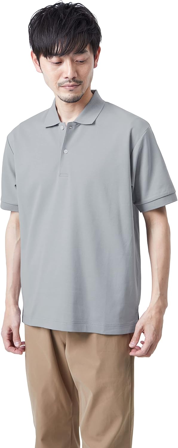 

Мужская поло-рубашка пике стандартного кроя Amazon Essentials, светло-серый