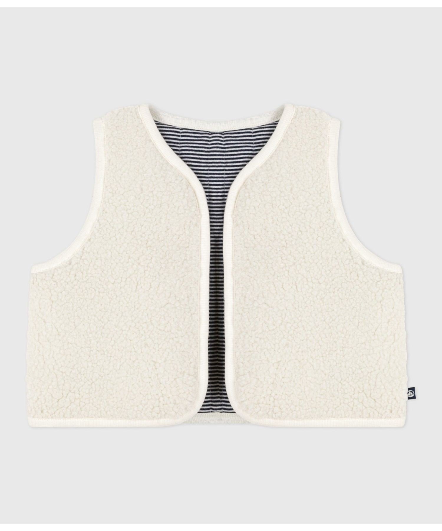 Жилет Лучший Petit Bateau, Off-white/Multicolor