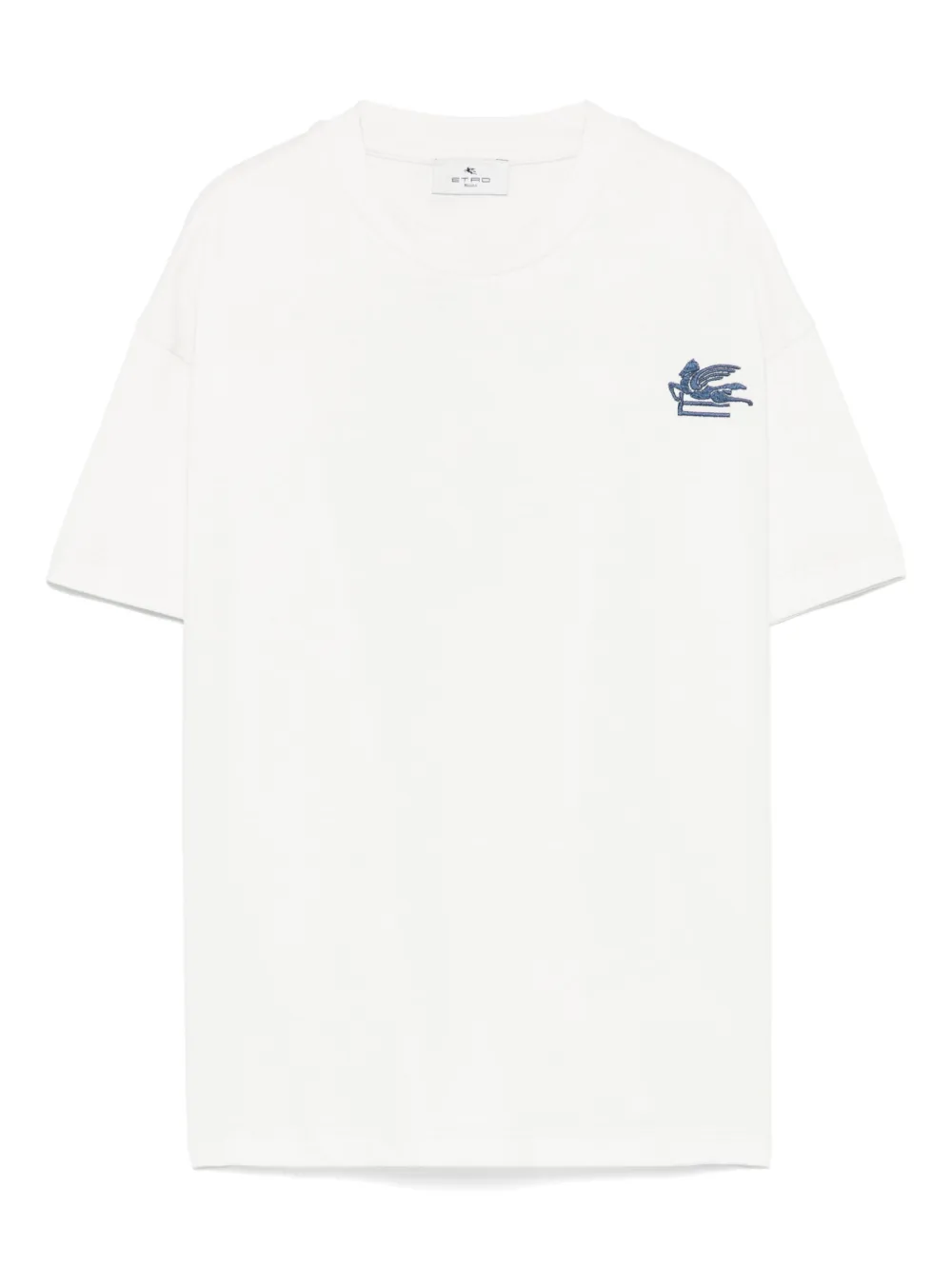 

Футболка с вышивкой Pegaso ETRO KIDS, белый