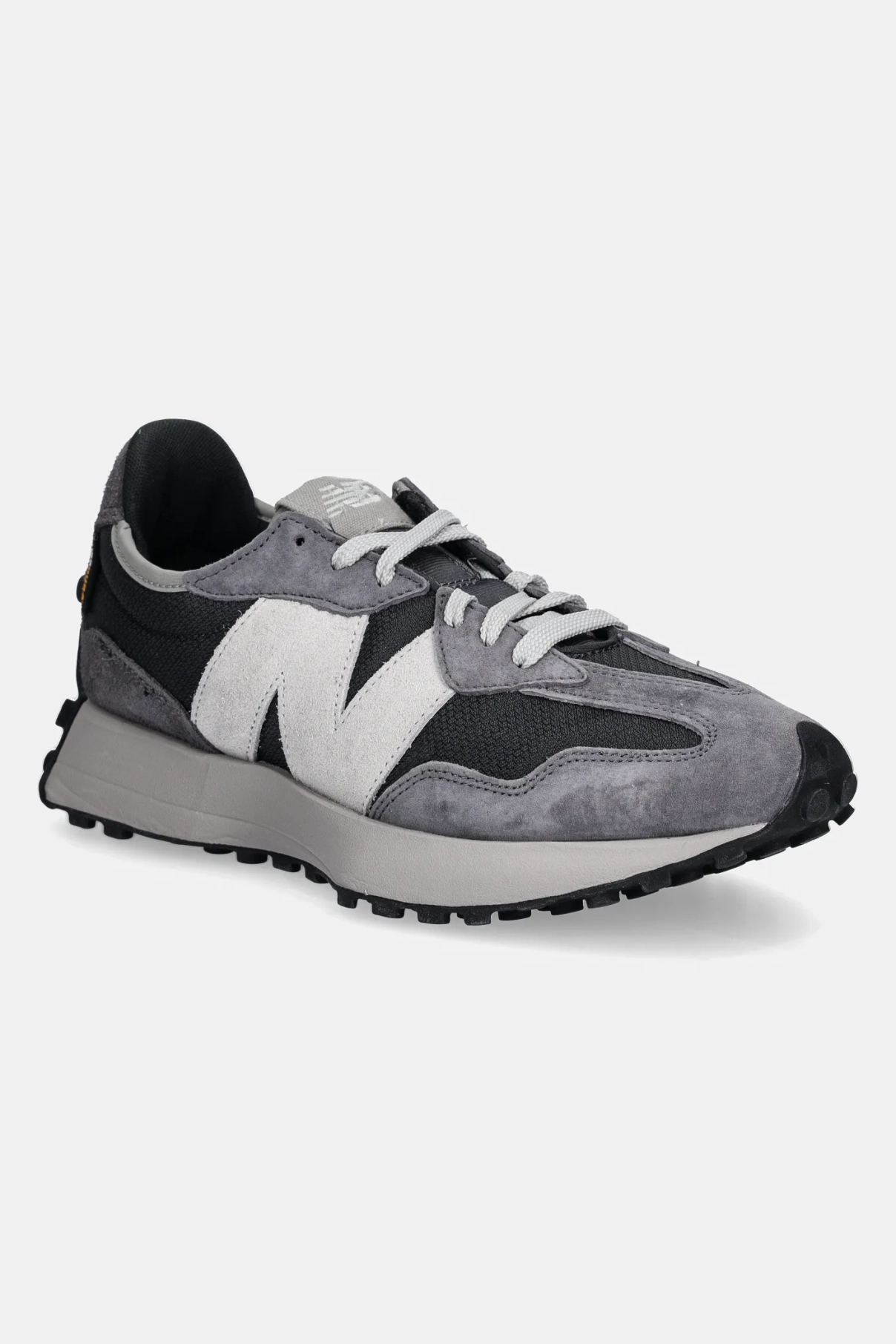 

Кроссовки 327 замшевые New Balance, серый