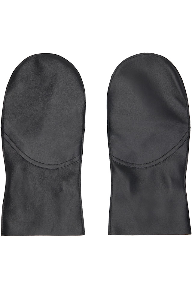 

Кожаные варежки Sage Nation, черный