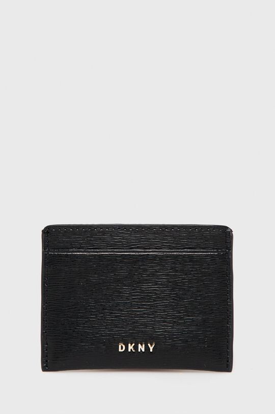 

Кожаный футляр для карт Dkny, черный