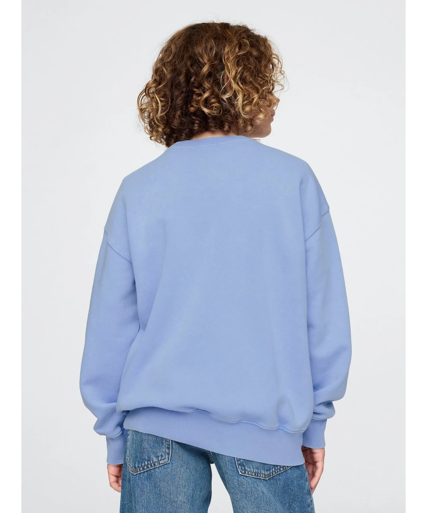 (K) Винтажная мягкая толстовка (детская) GAP, SHIRTING_BLUE — фото 2