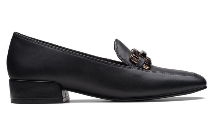 Женская повседневная обувь Женская низкая черная Clarks — фото 2