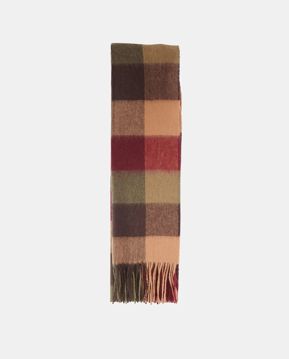 

Клетчатый шарф Barbour, мультиколор