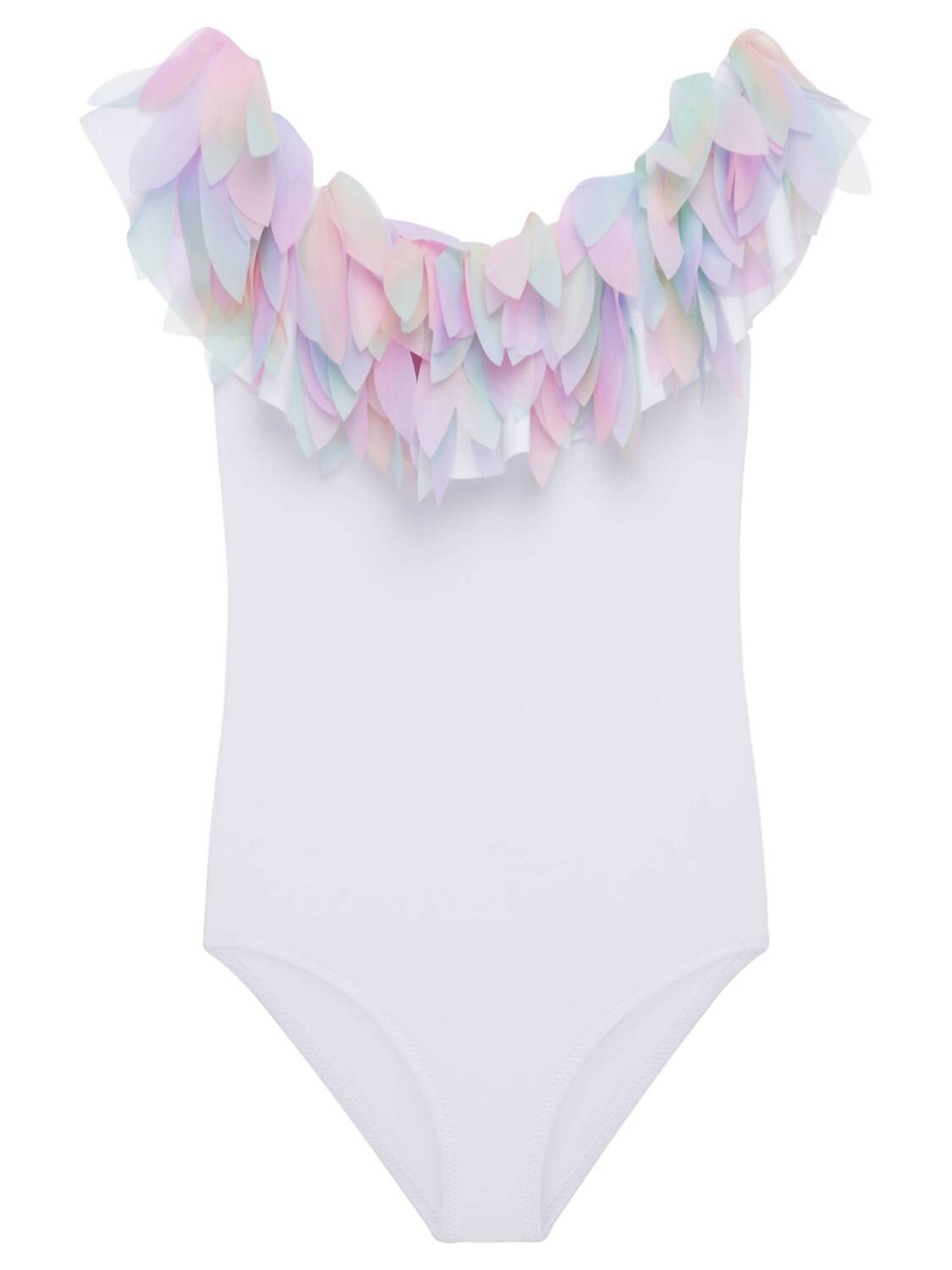 

Белый купальный костюм Pastel Petals для девочек Stella Cove, белый