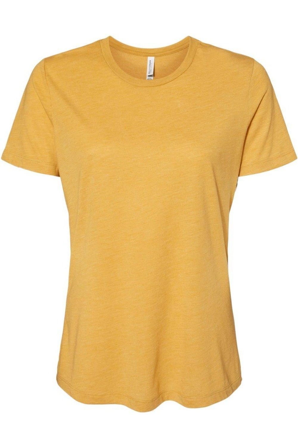 

Женская футболка свободного кроя BELLA + CANVAS Triblend, цвет mustard triblend