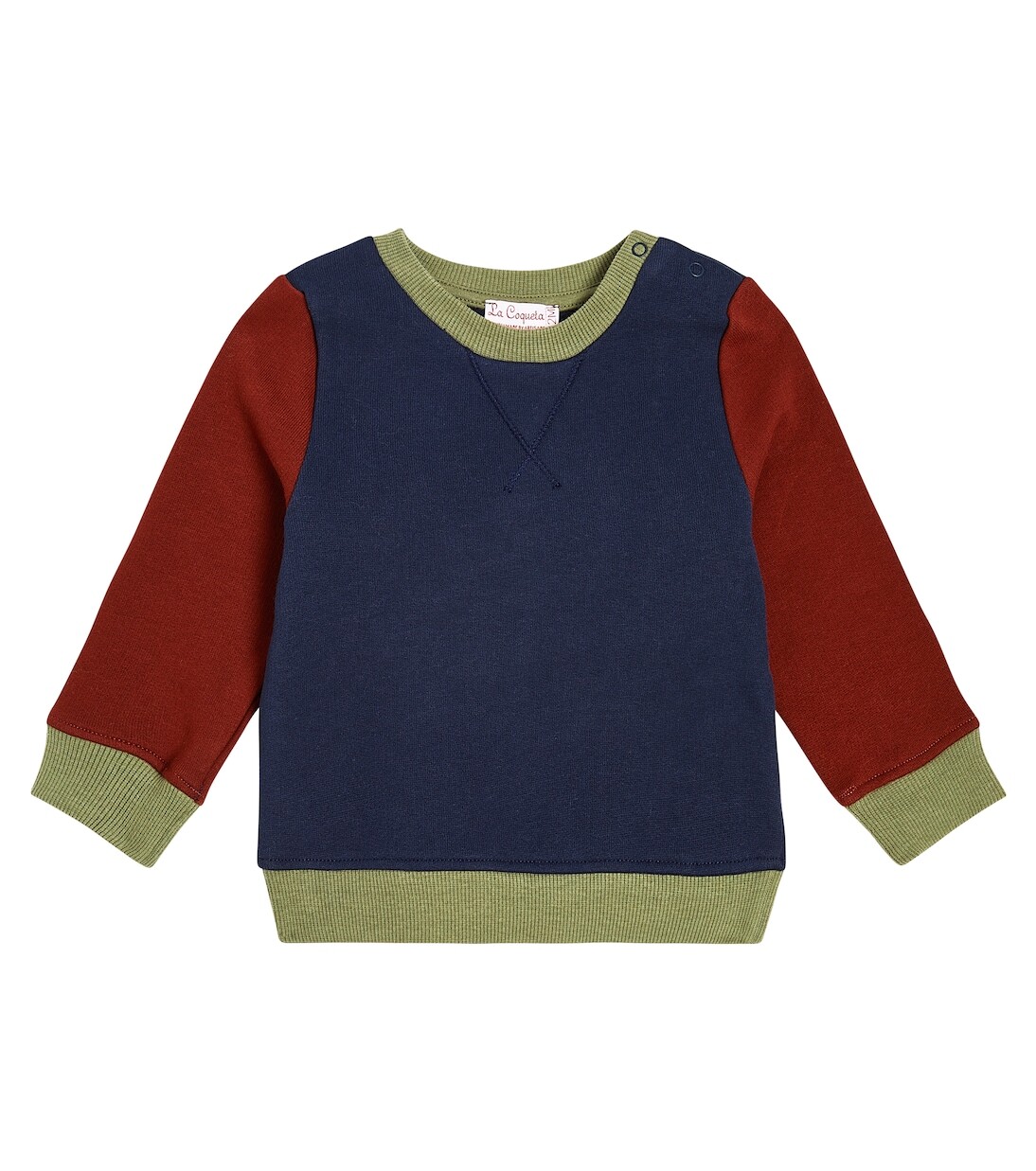 

Толстовка baby pernille из хлопкового джерси La Coqueta, мультиколор