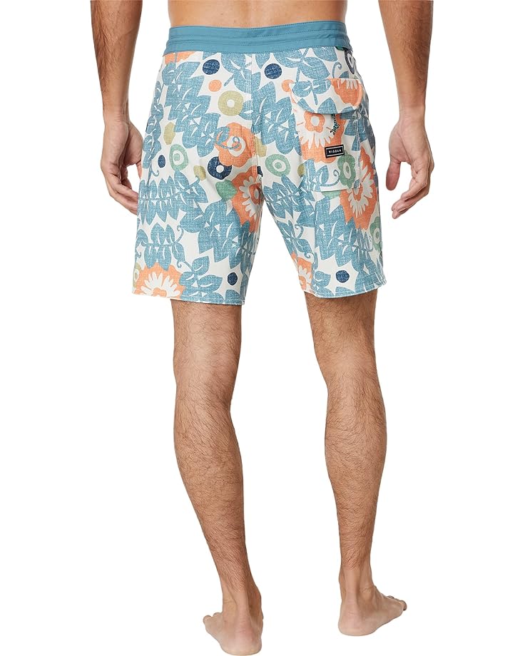 

Шорты для плавания VISSLA Zanzabar 17.5" Boardshorts, цвет Storm Blue