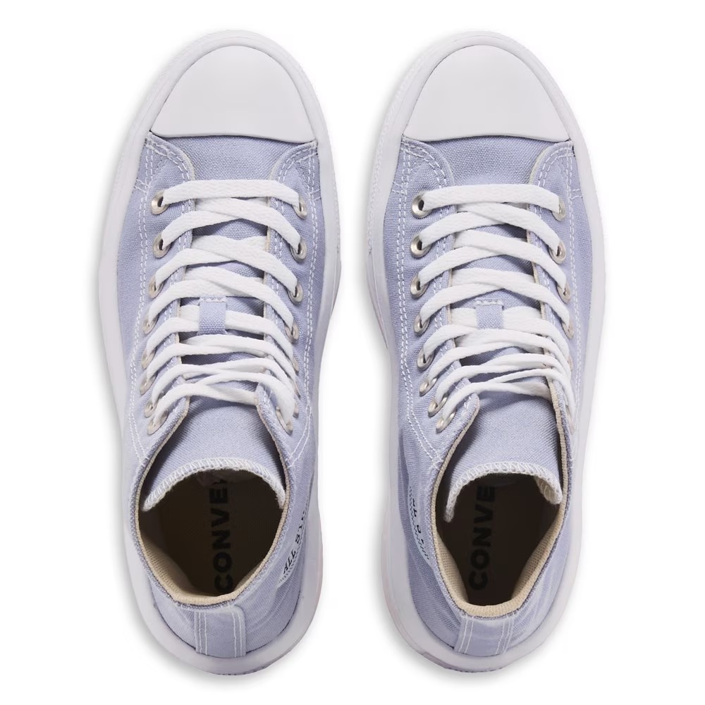 Кеды Chuck Taylor All Star Move High Top Converse, lilac/pewter/white — фото 4