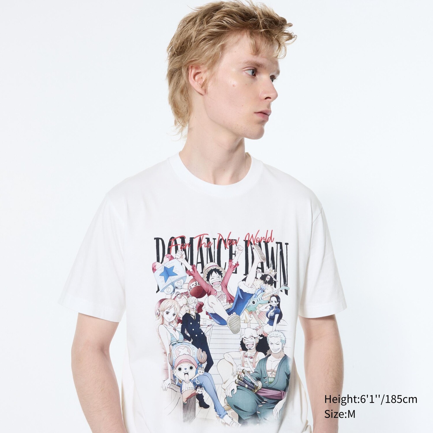 

Футболка с принтом UT ONE PIECE Anime 25th UNIQLO, белый