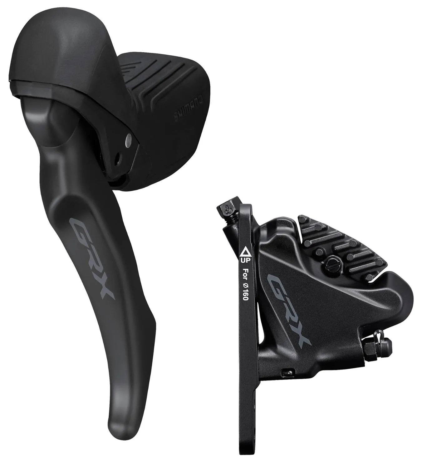 

ГРХ RX610 Передний тормозной рычаг и гидравлический суппорт Shimano, Black