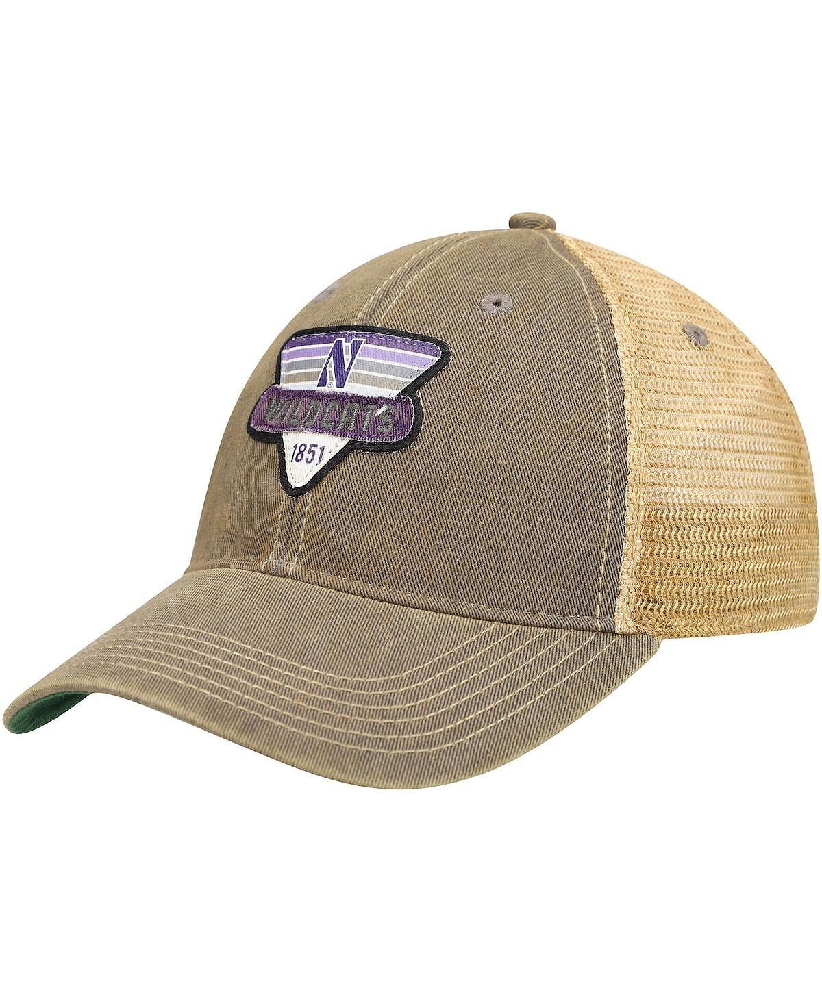 

Мужская серая кепка Northwestern Wildcats Legacy Point Old Favorite Trucker Snapback Legacy Athletic