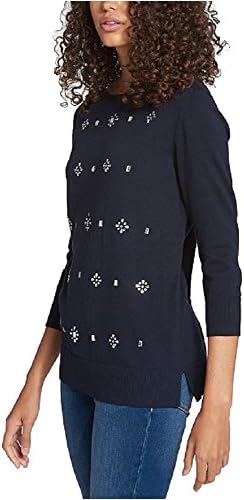 

Украшенный свитер Tommy Hilfiger с рукавами 3/4, Sky Captain