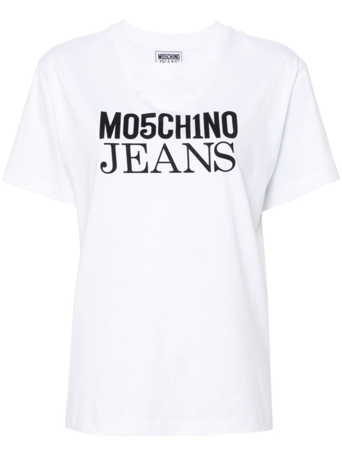 

MOSCHINO JEANS футболка с логотипом, белый