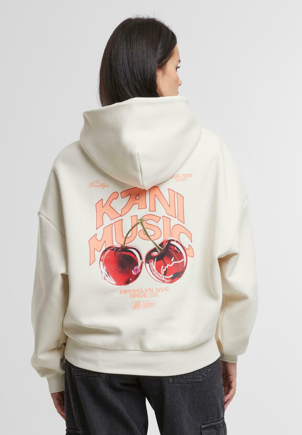 

Толстовка SIGNATURE CHERRY - Hoodie Karl Kani, кремовый