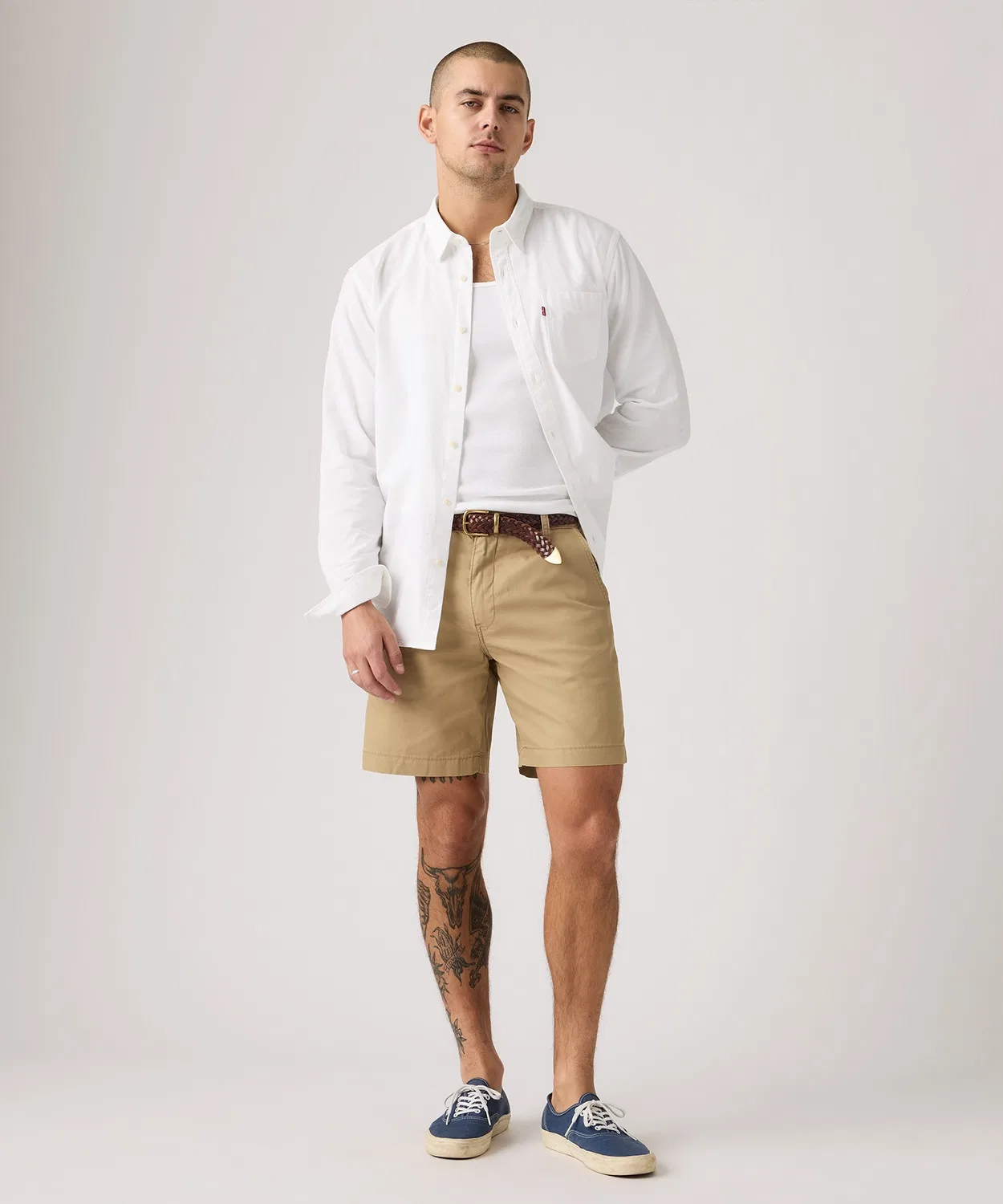 Шорты Levi's XX Authentic бежевые — фото 2