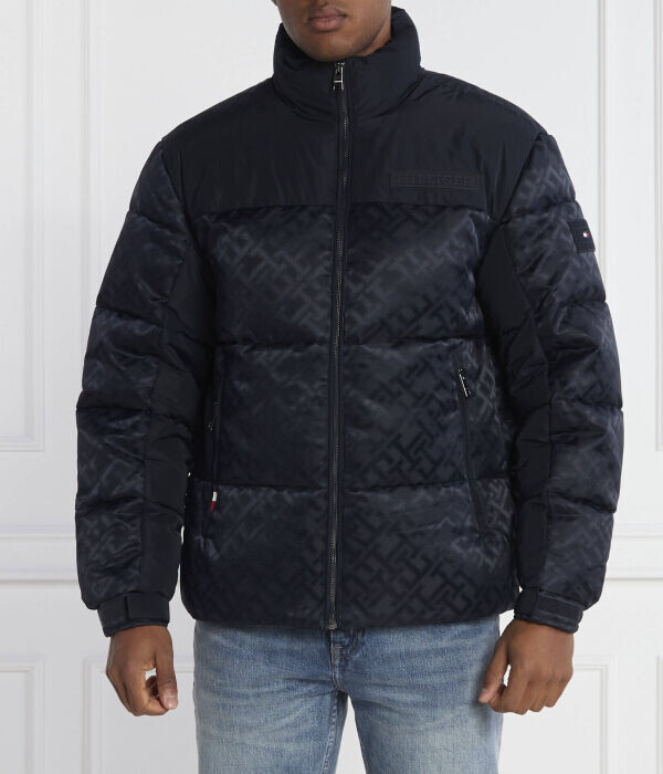 

Куртка мужская Tommy Hilfiger New York с фирменным принтом утепленная, синий