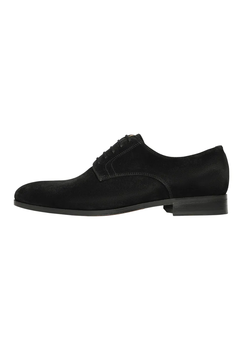 

Туфли Henry Stevens на шнуровке "Murray PD business Shoes", мужские полуботинки кожаные ручной работы, костюмные туфли, черный