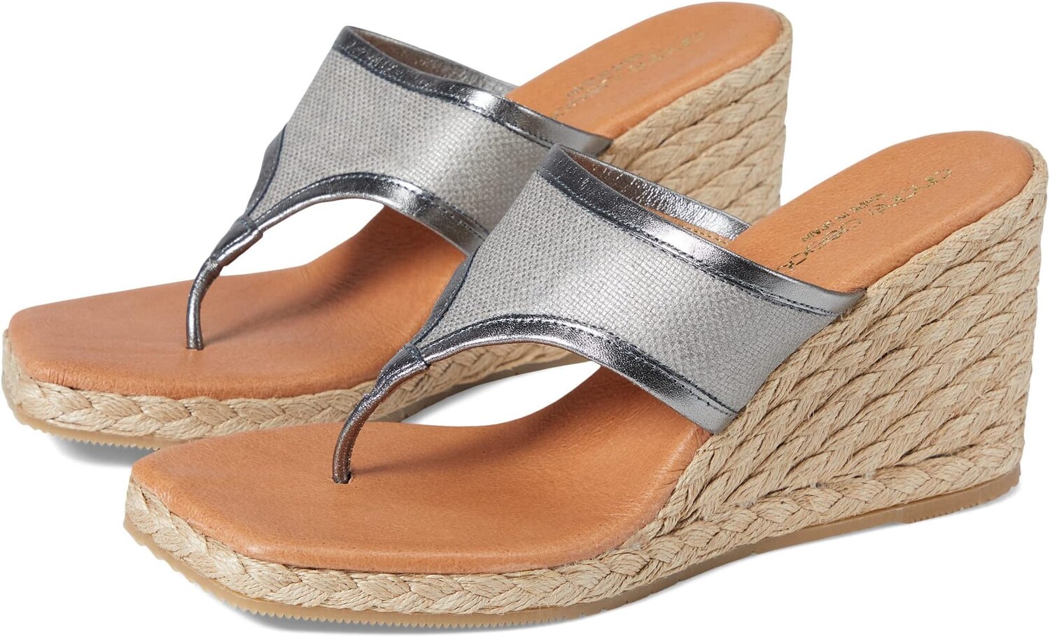 

Сандалии Andre Assous Arabella, цвет Metallic Taupe
