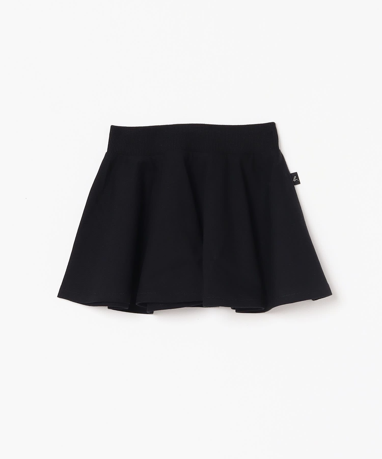 Детская хлопковая юбка Agnes B. Enfant, black