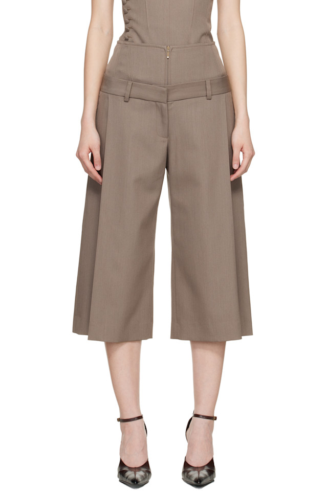 

Брюки-Кюлоты Jett Knwls, серо-коричневый