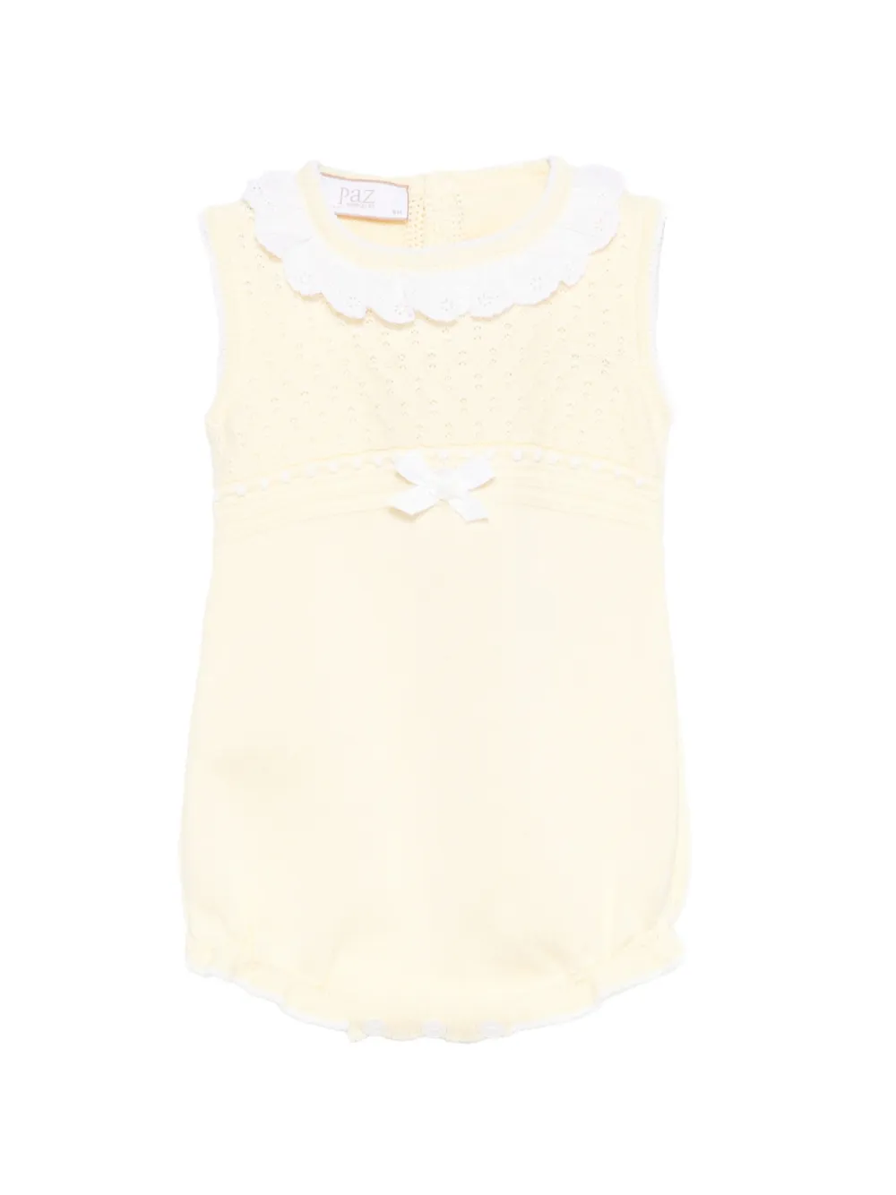 

Боди Albor с кружевной отделкой Paz Rodriguez, желтый